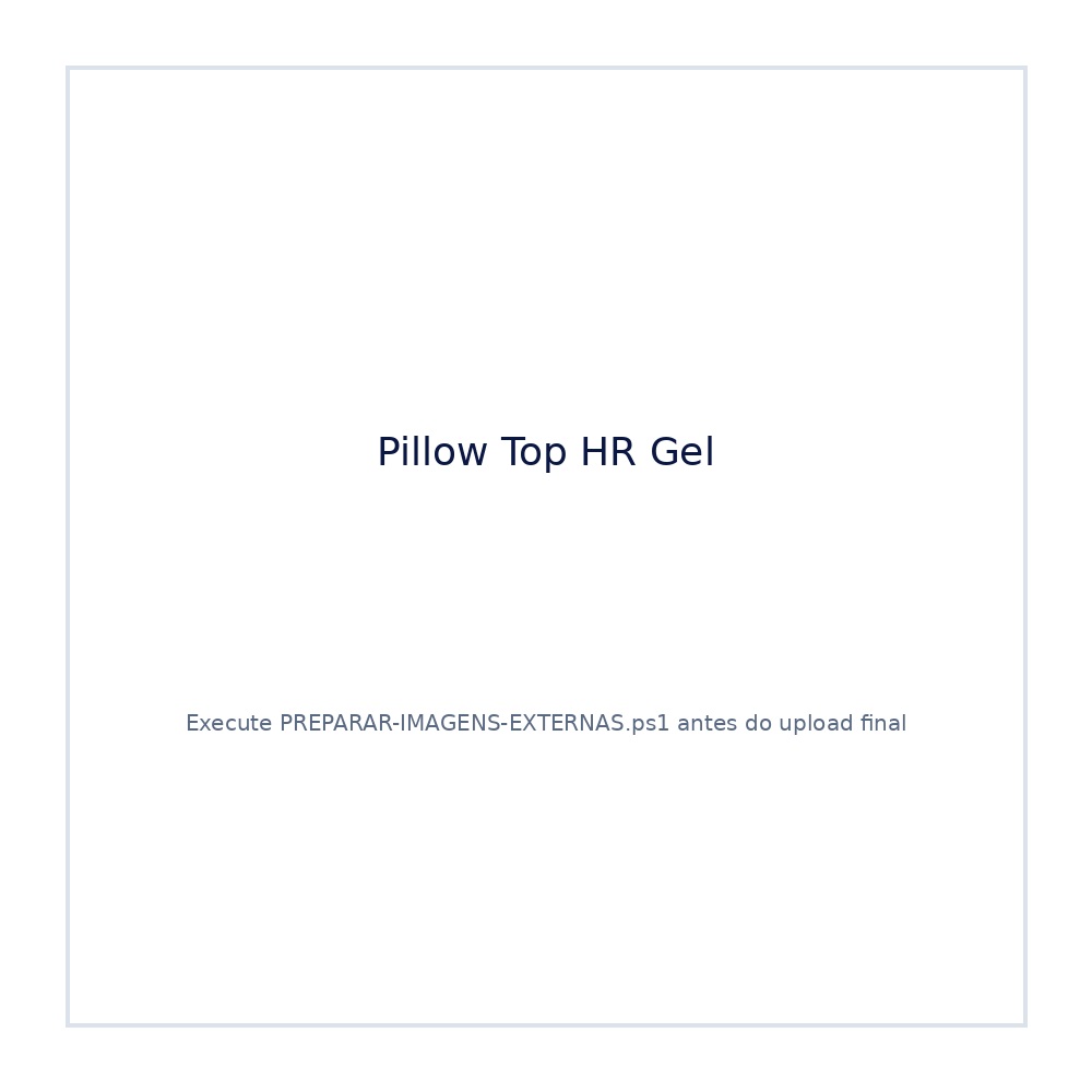 Acessório Ortobom Pillow Top HR Gel