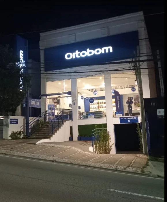 Fachada real da Ortobom Cômitre Campolim